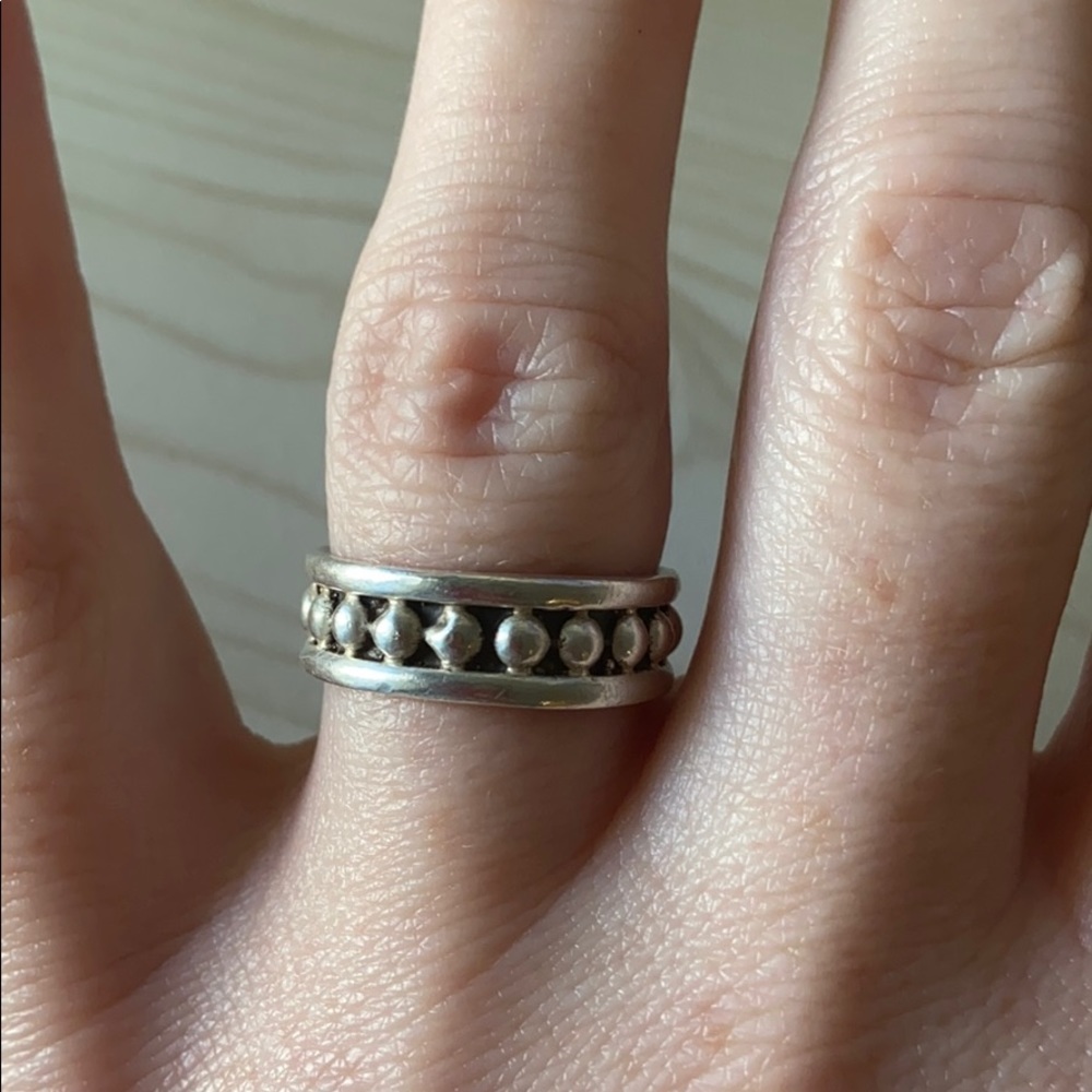 Vintage 90's Sterling Silver ring